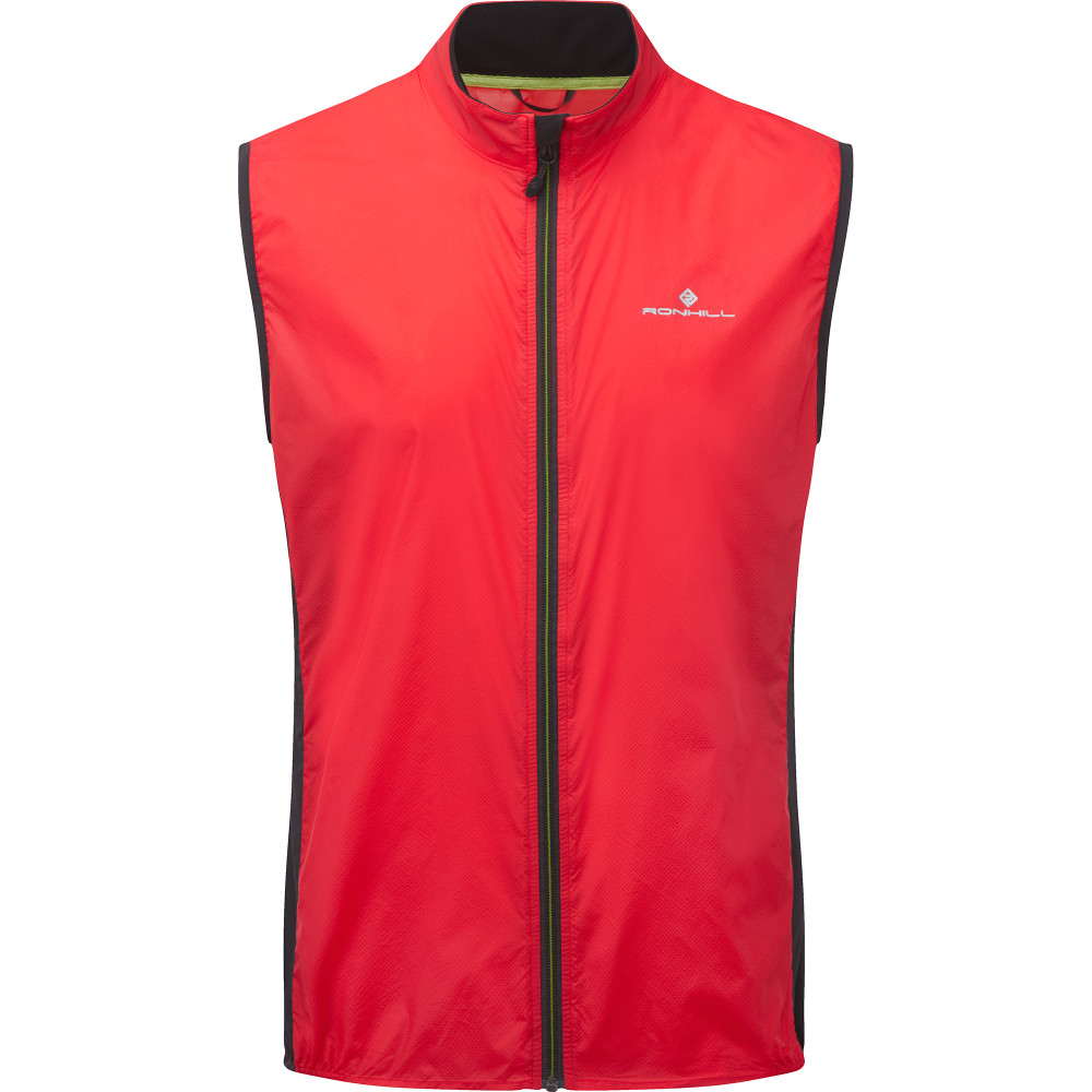 Buy Men's Ronhill Trail Quantum Gilet in Red Run and